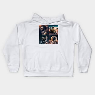 Man On The Moon Kids Hoodie